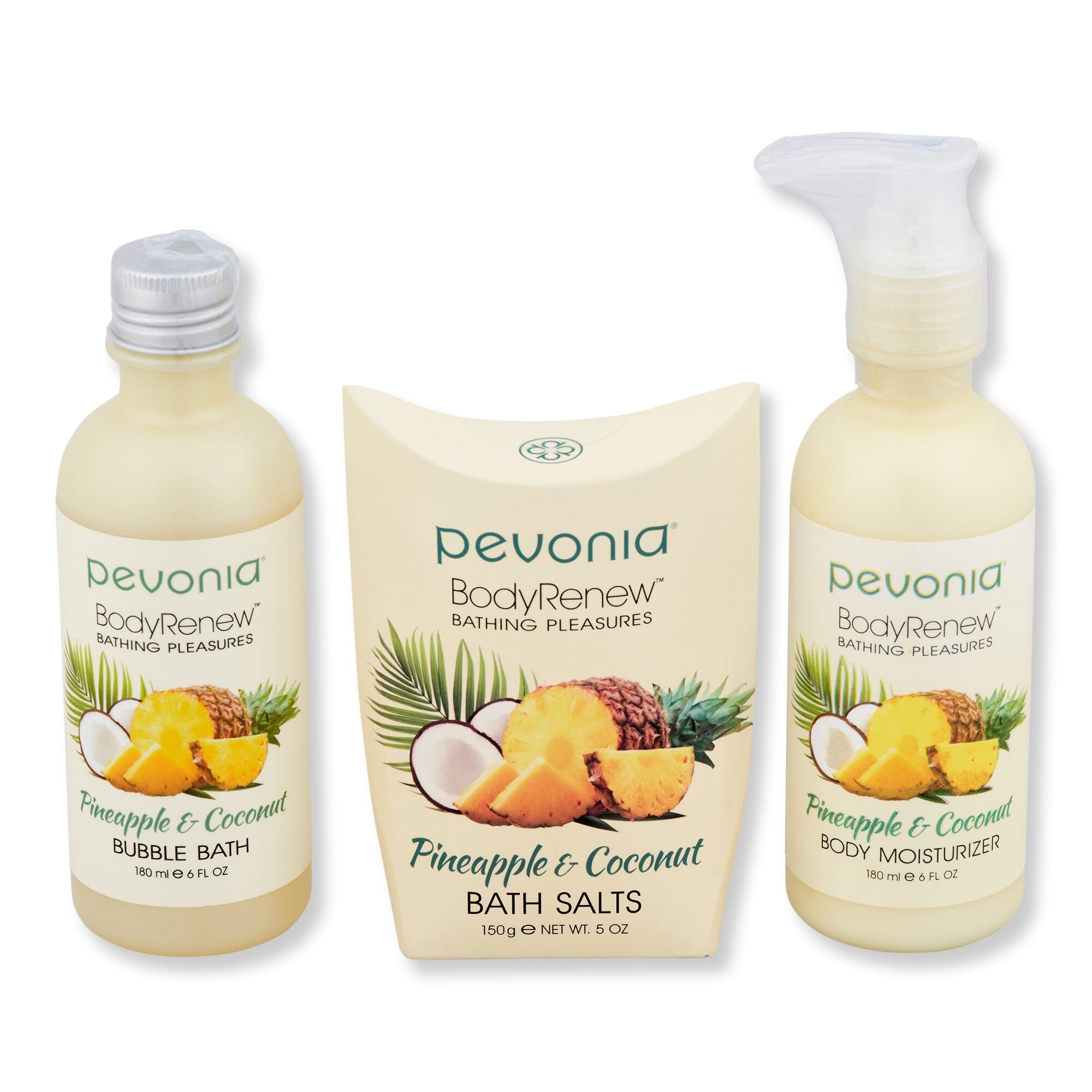 Pevonia BodyRenew Pineapple & Coconut Gift Set