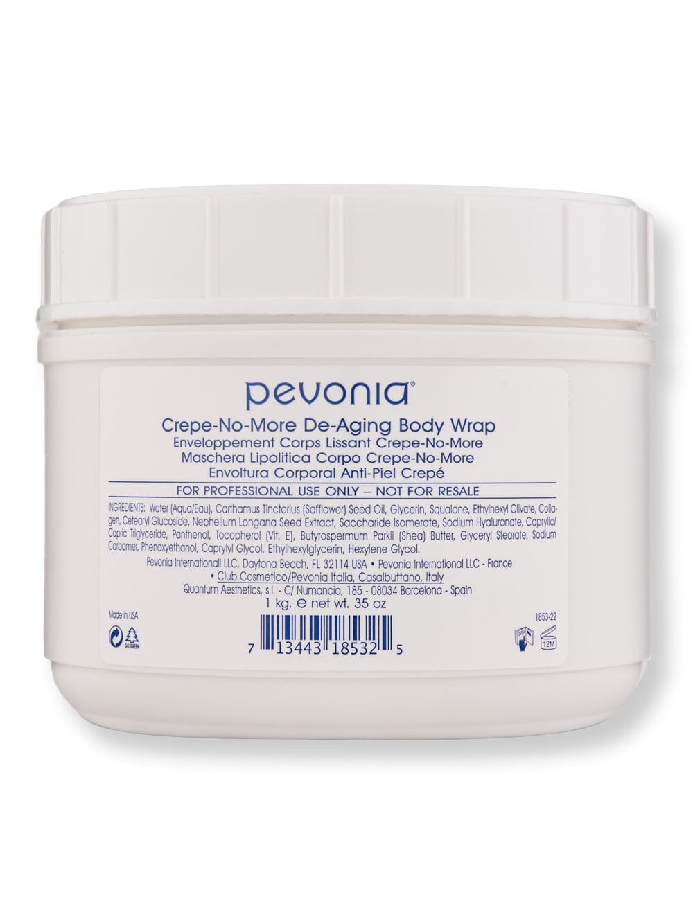 Pevonia Crepe-No-More De-Aging Body Wrap No-Rinse