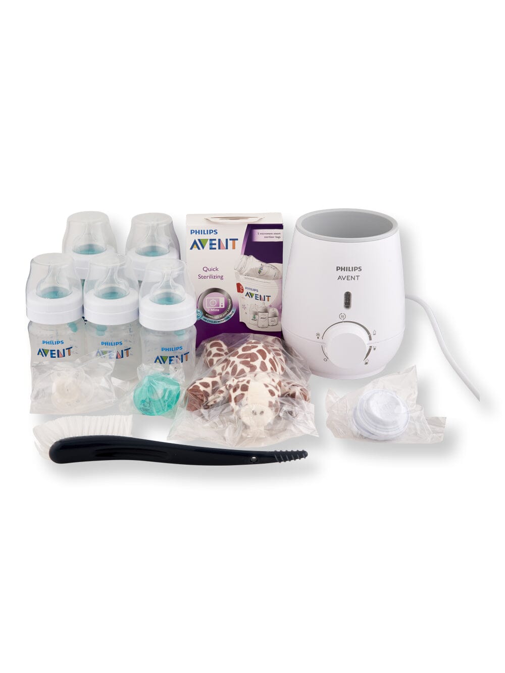 Philips Avent Anti-Colic Baby Bottle With AirFree Vent All In One Gift Set