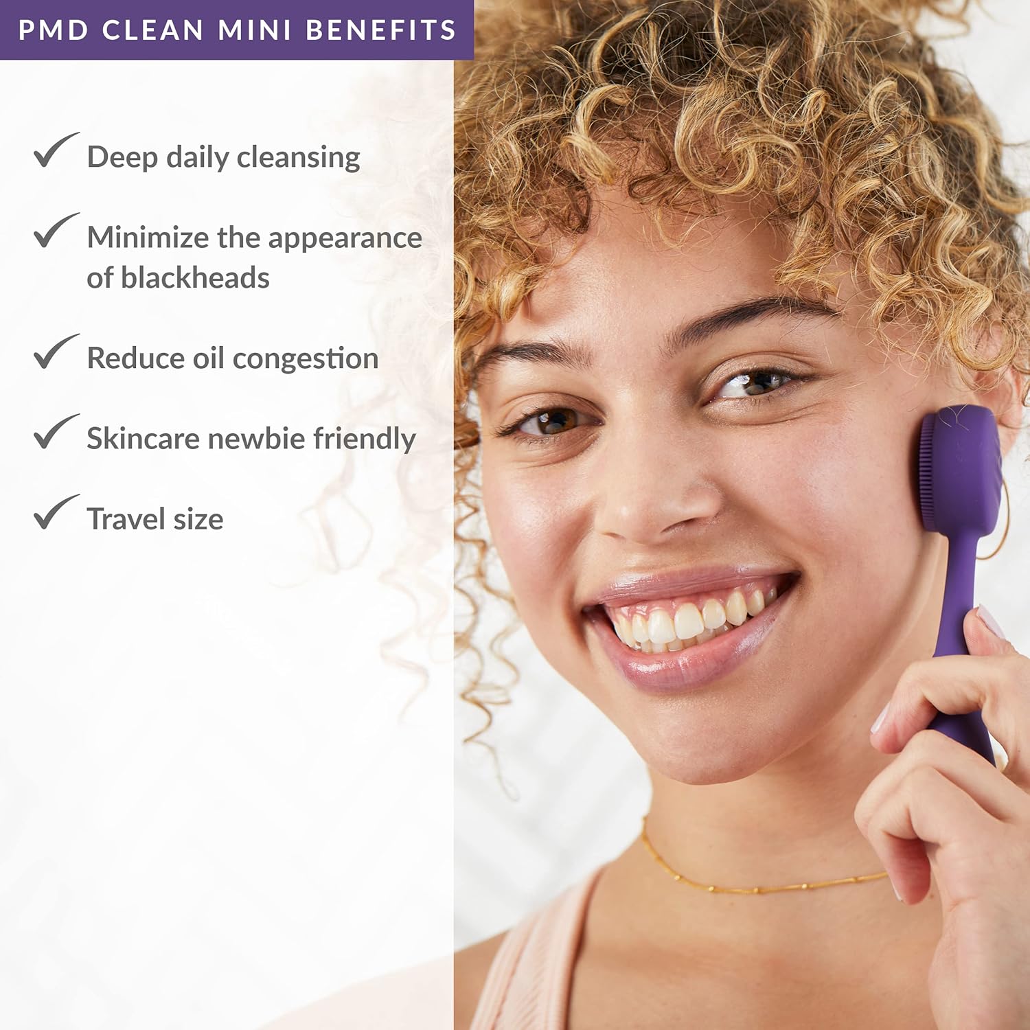 PMD Beauty Clean Mini Smart Facial Cleansing Device