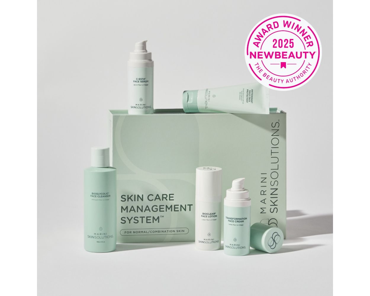 Marini SkinSolutions™ Skin Care Management System™ - Normal/Combination Skin w/MPPT Light to Medium SPF 45