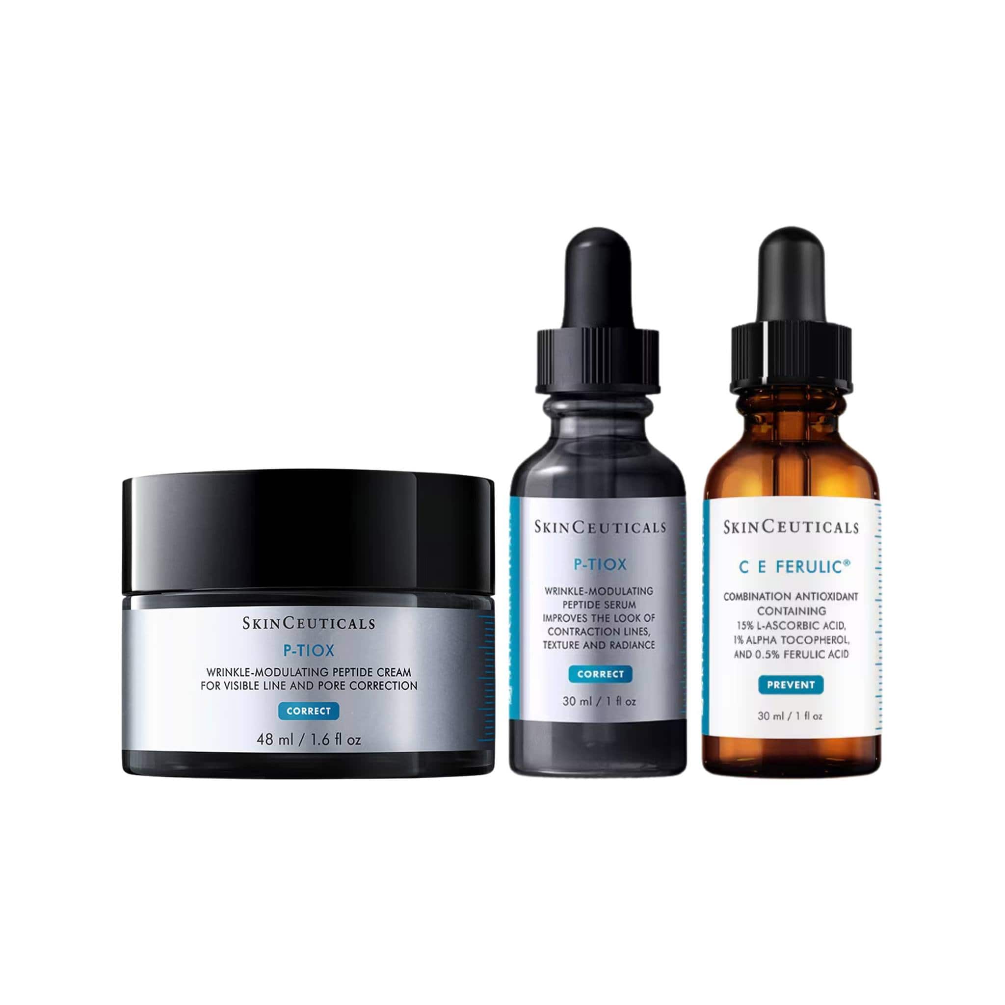 SkinCeuticals P-TIOX + C E Ferulic Advanced Anti-Aging Trio