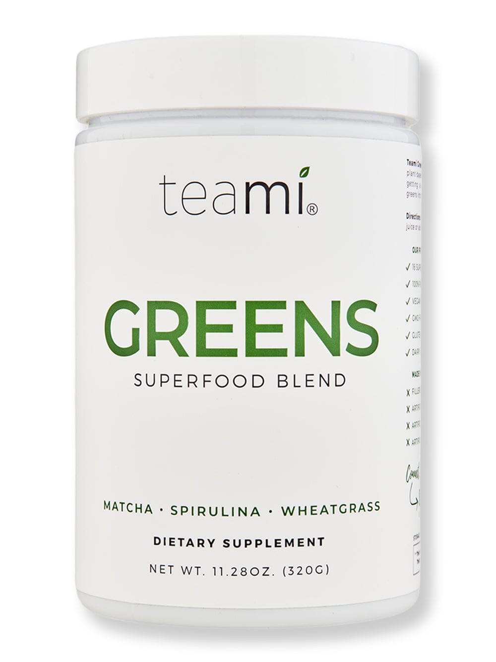 Teami Blends Greens Superfood Powder