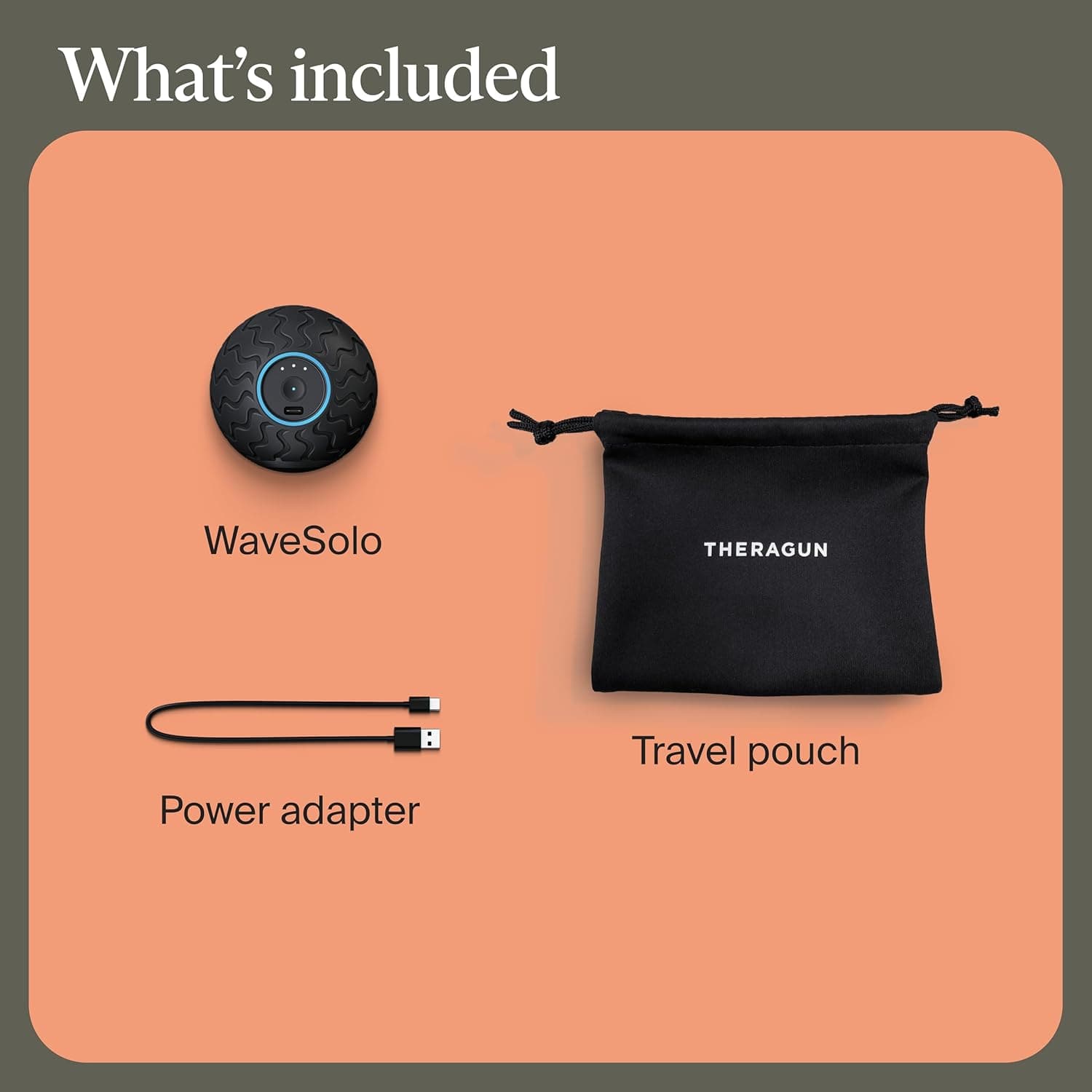 Therabody WaveSolo Vibrating Ball Roller