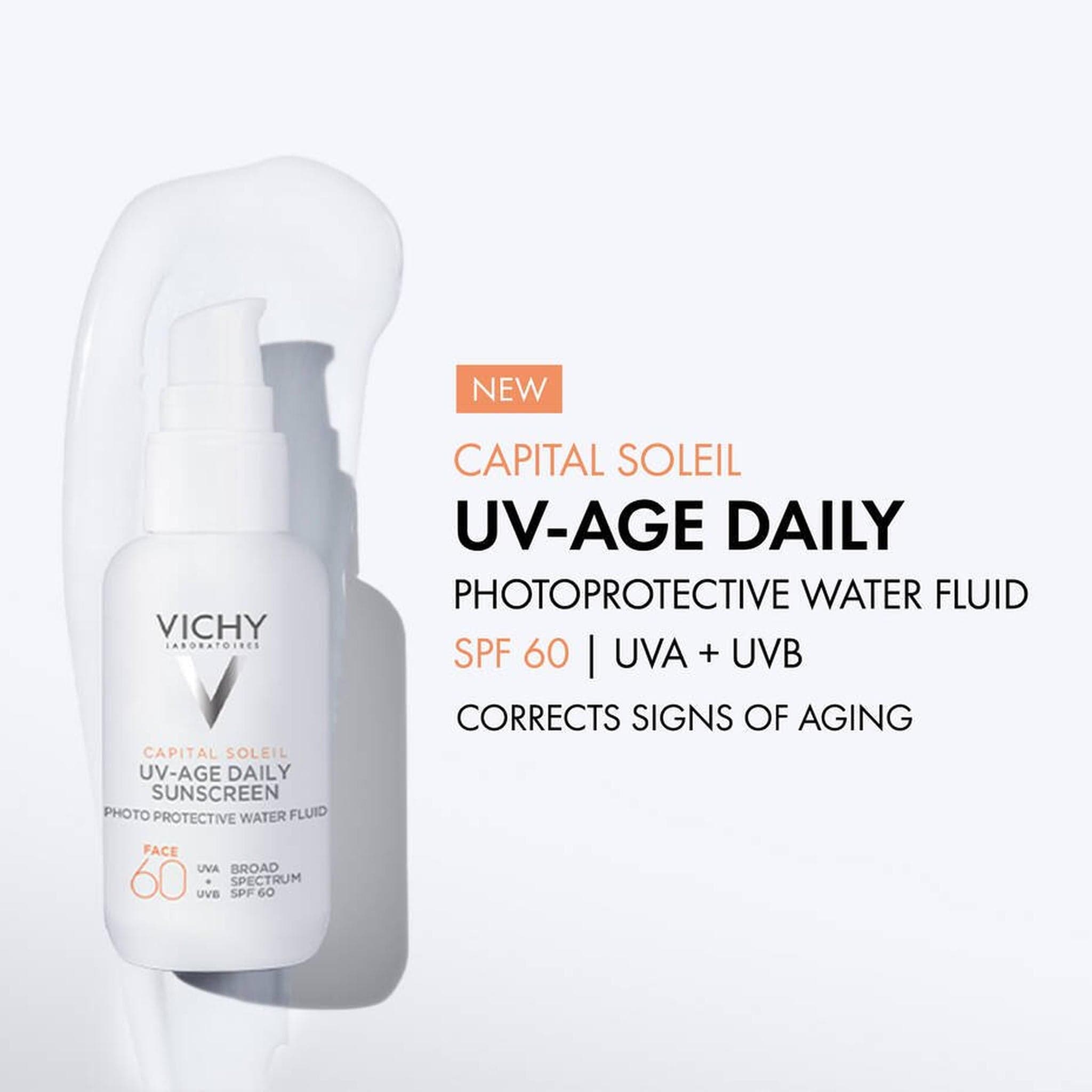 Vichy Capital Soleil UV-Age Daily Sunscreen Broad Spectrum SPF 60