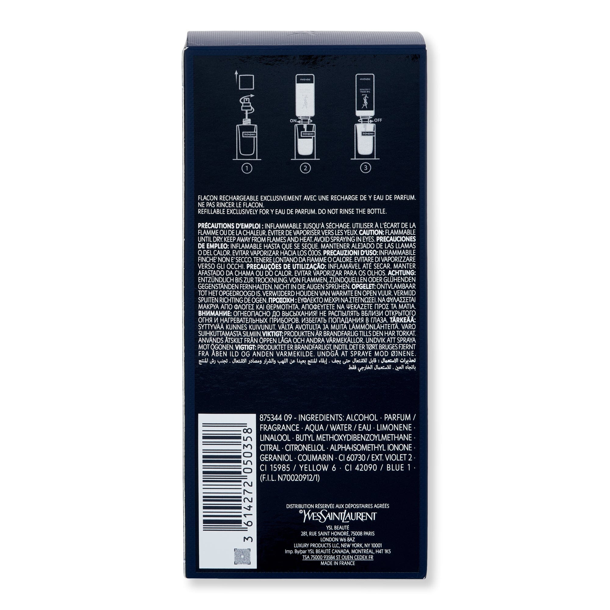 Yves Saint Laurent Y Eau De Parfum