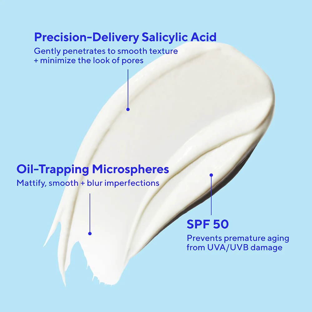 Murad Superactive Moisturizer SPF 50: Mattifying Oil + Pore Control