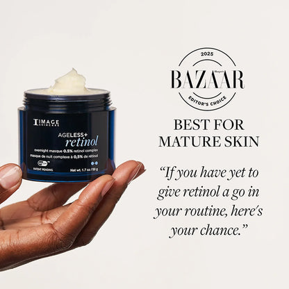 IMAGE AGELESS+ retinol overnight masque 0.5% retinol complex