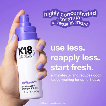 K18 AirWash Dry Shampoo