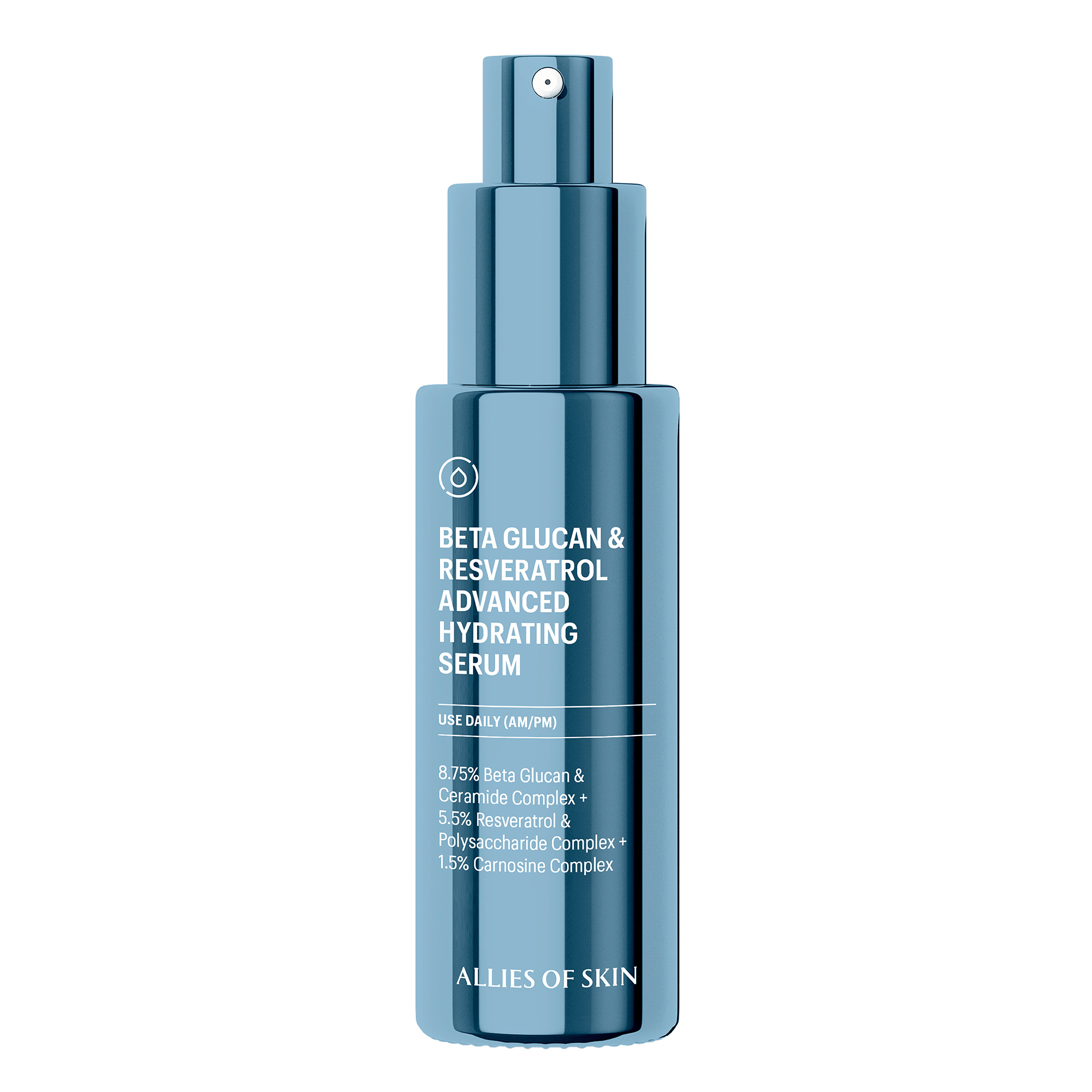 Allies of Skin Beta Glucan and  Resveratrol Advanced Hydrating Serum