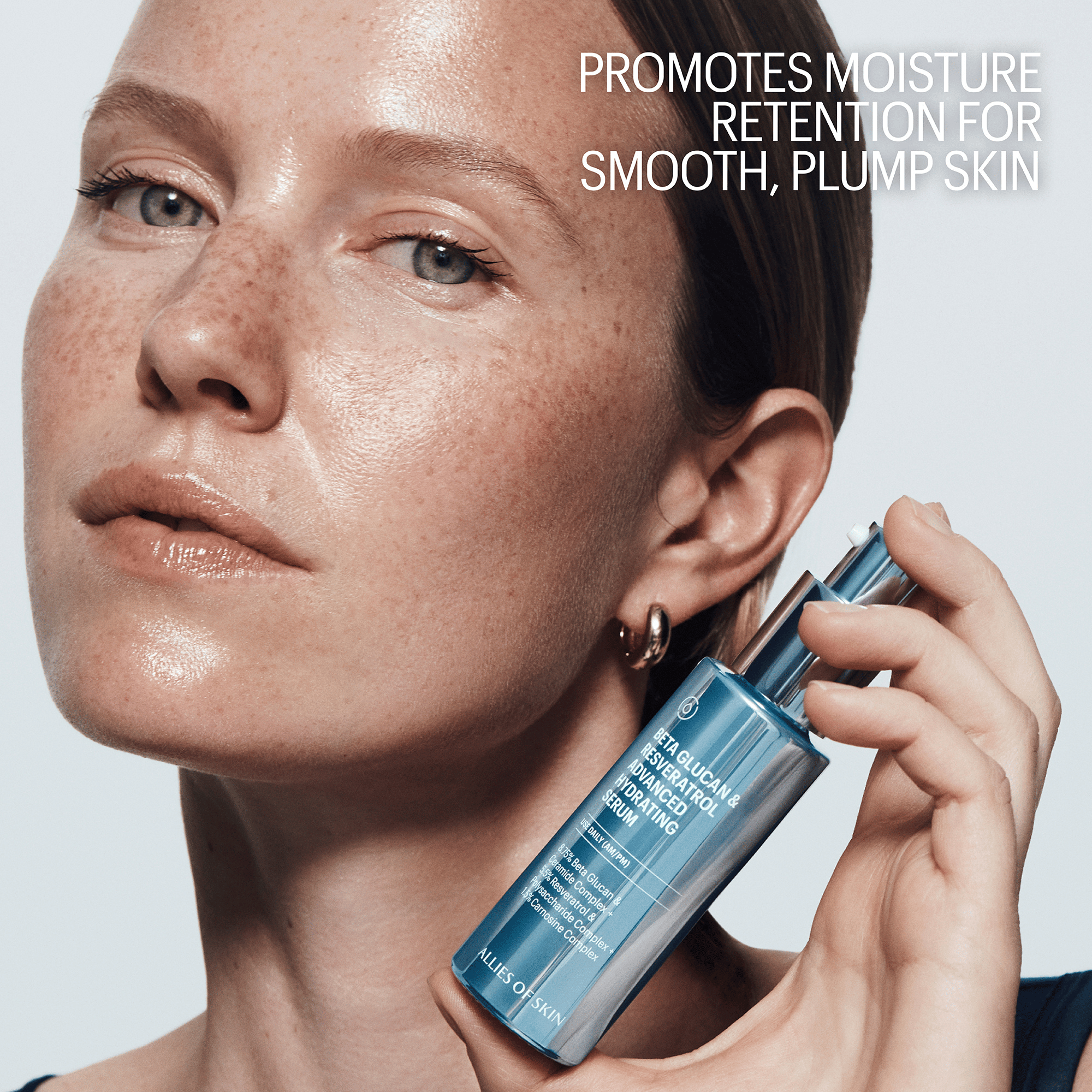 Allies of Skin Beta Glucan and  Resveratrol Advanced Hydrating Serum