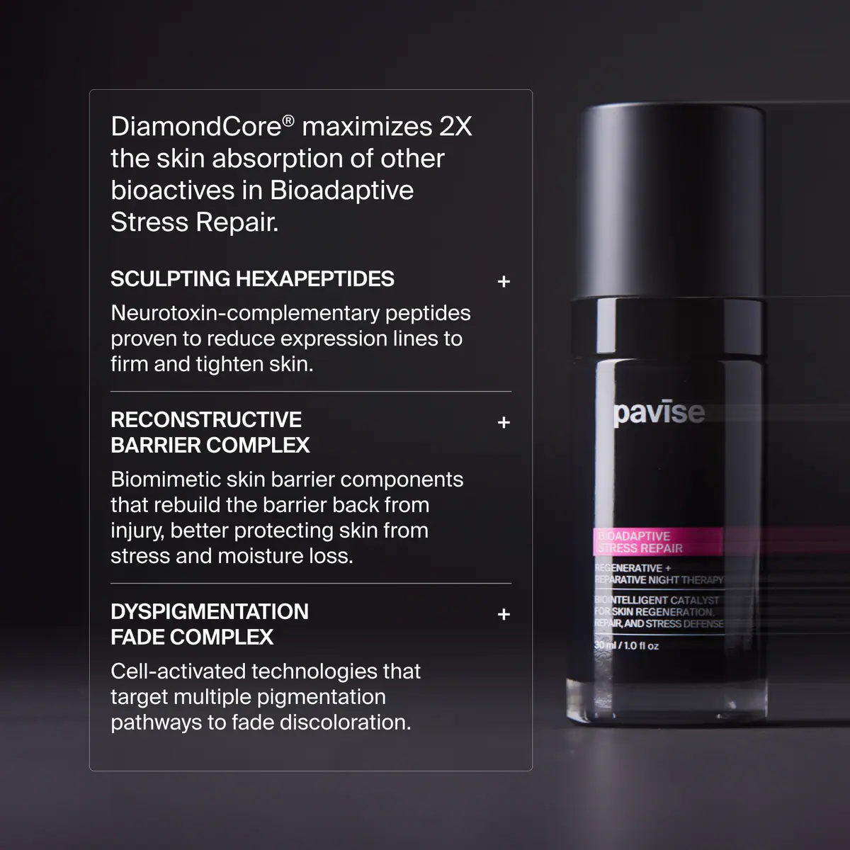 Pavise Bioadaptive Stress Repair - 0.33 fl. oz. / 5 ml (pack of 2)