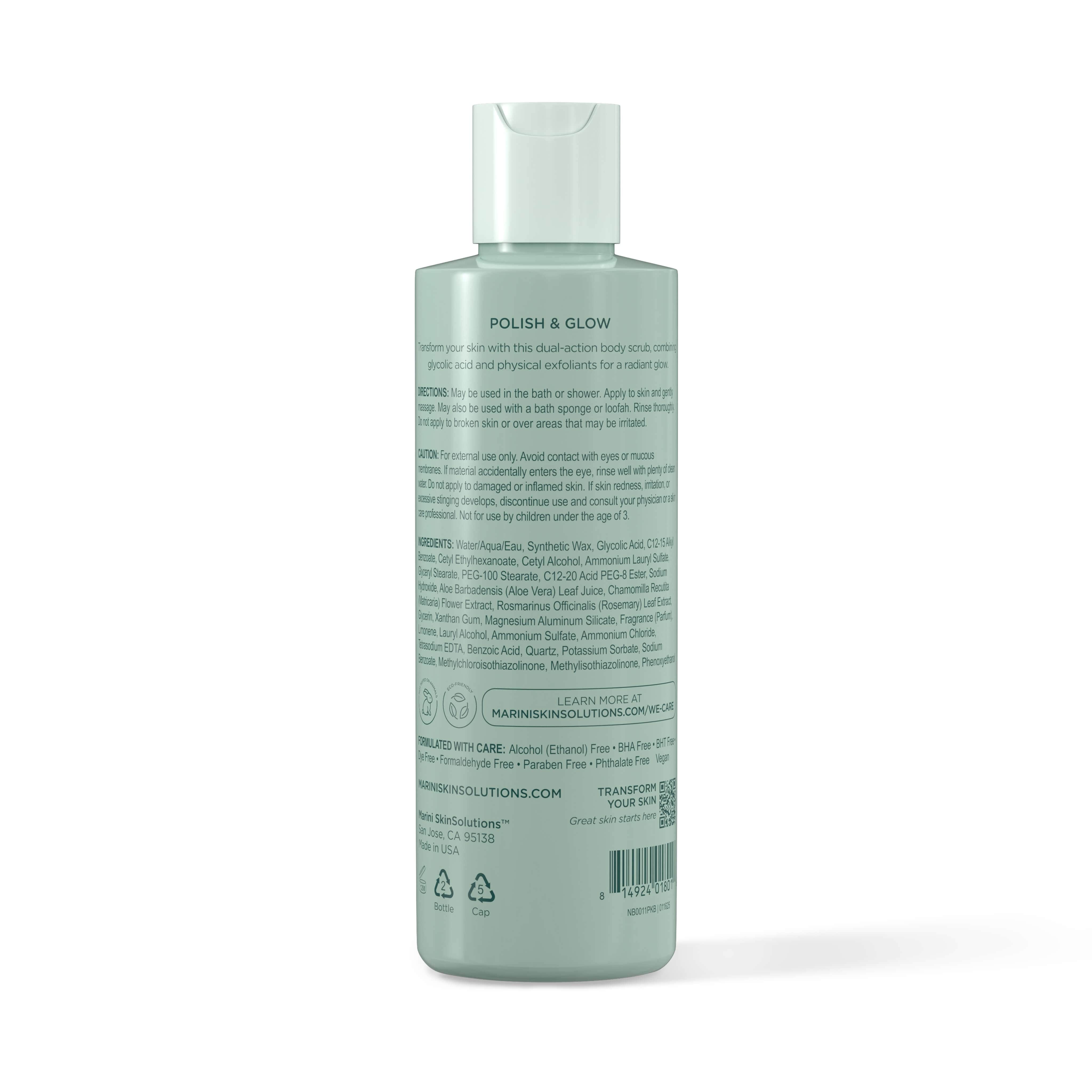 Marini Skin Solutions Bioglycolic Body Scrub