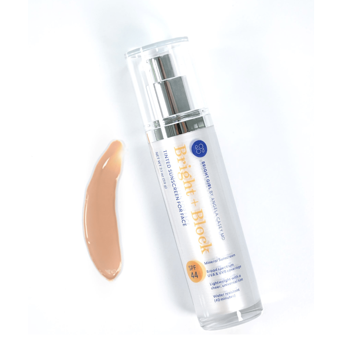 Bright Girl Bright+Block SPF 44 Tinted Mineral Sunscreen