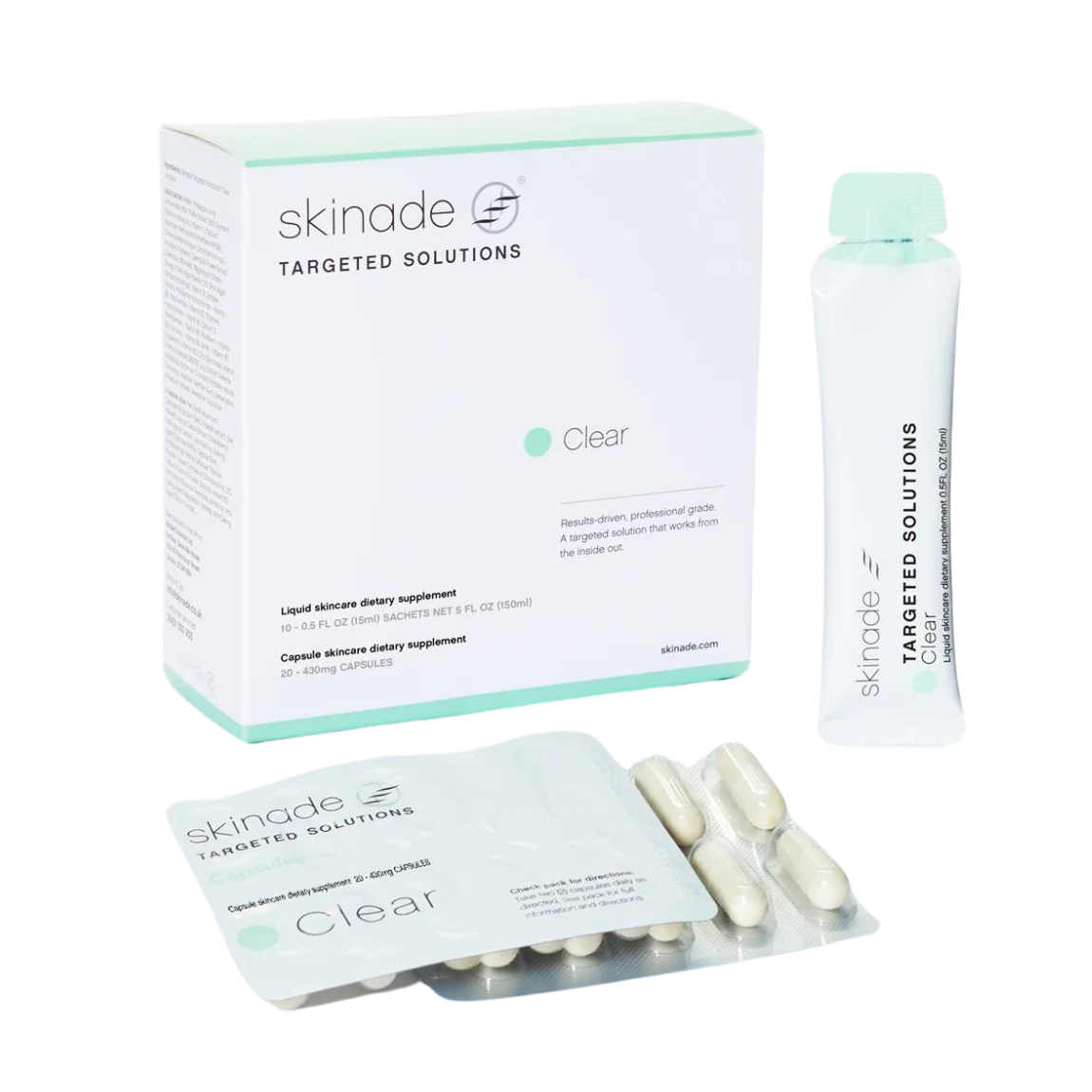 Skinade Targeted Solutions Clear - 30 Day