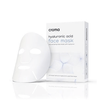 Croma Hyaluronic Acid Face Mask (Pack of 8)