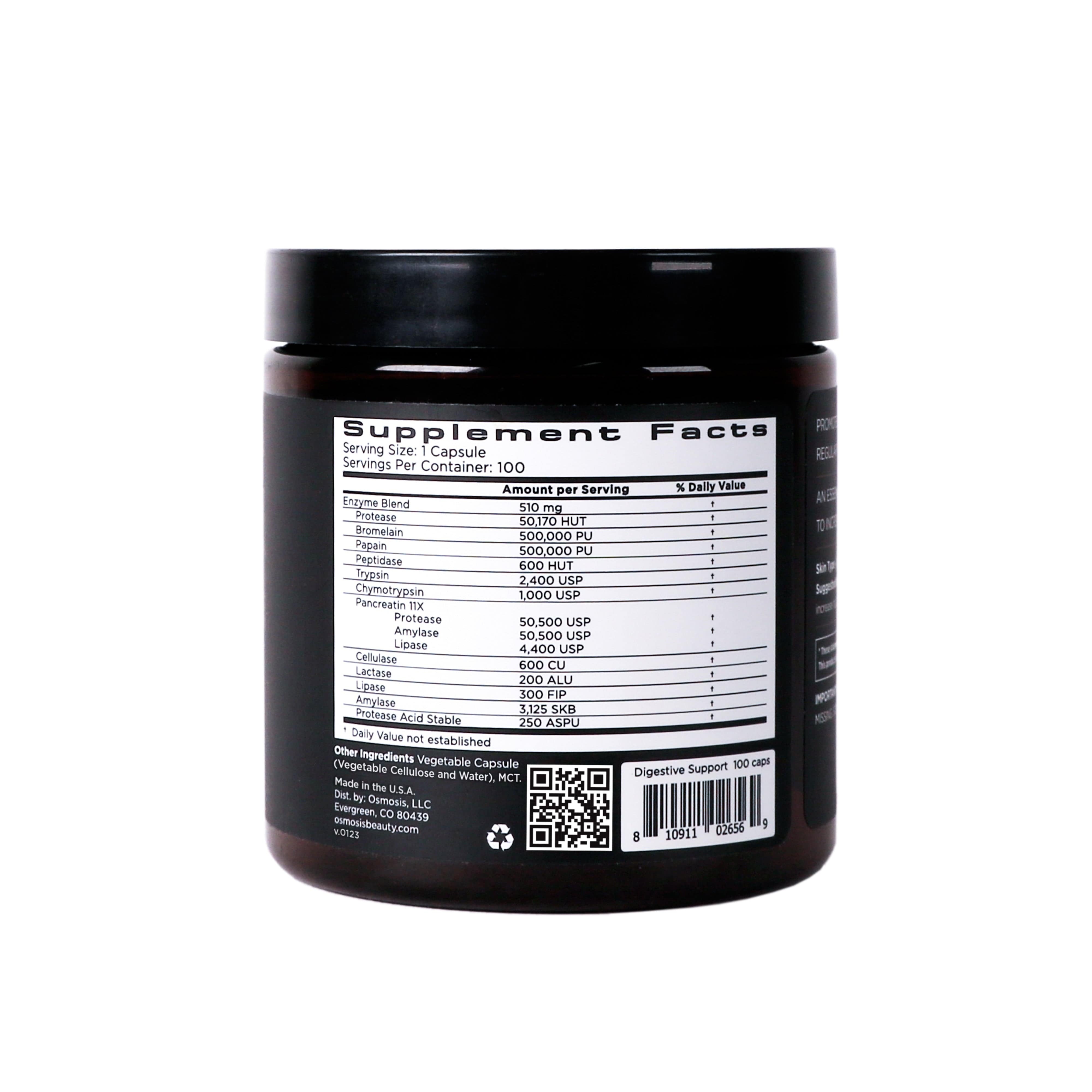 Osmosis Digestive Support - 100 Capsules