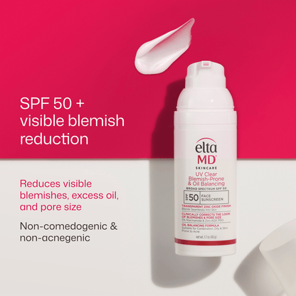 EltaMD UV Clear Acne Blemish-Prone & Oil Balancing SPF 50