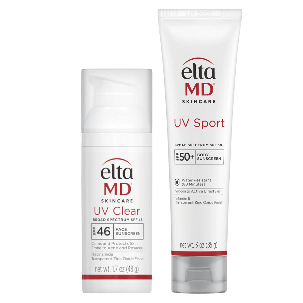 EltaMD UV Sport + UV Clear Untinted Duo ($104 Value)