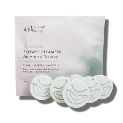 Jolie Filtered Showerhead + FREE 6-Pack Shower Steamers