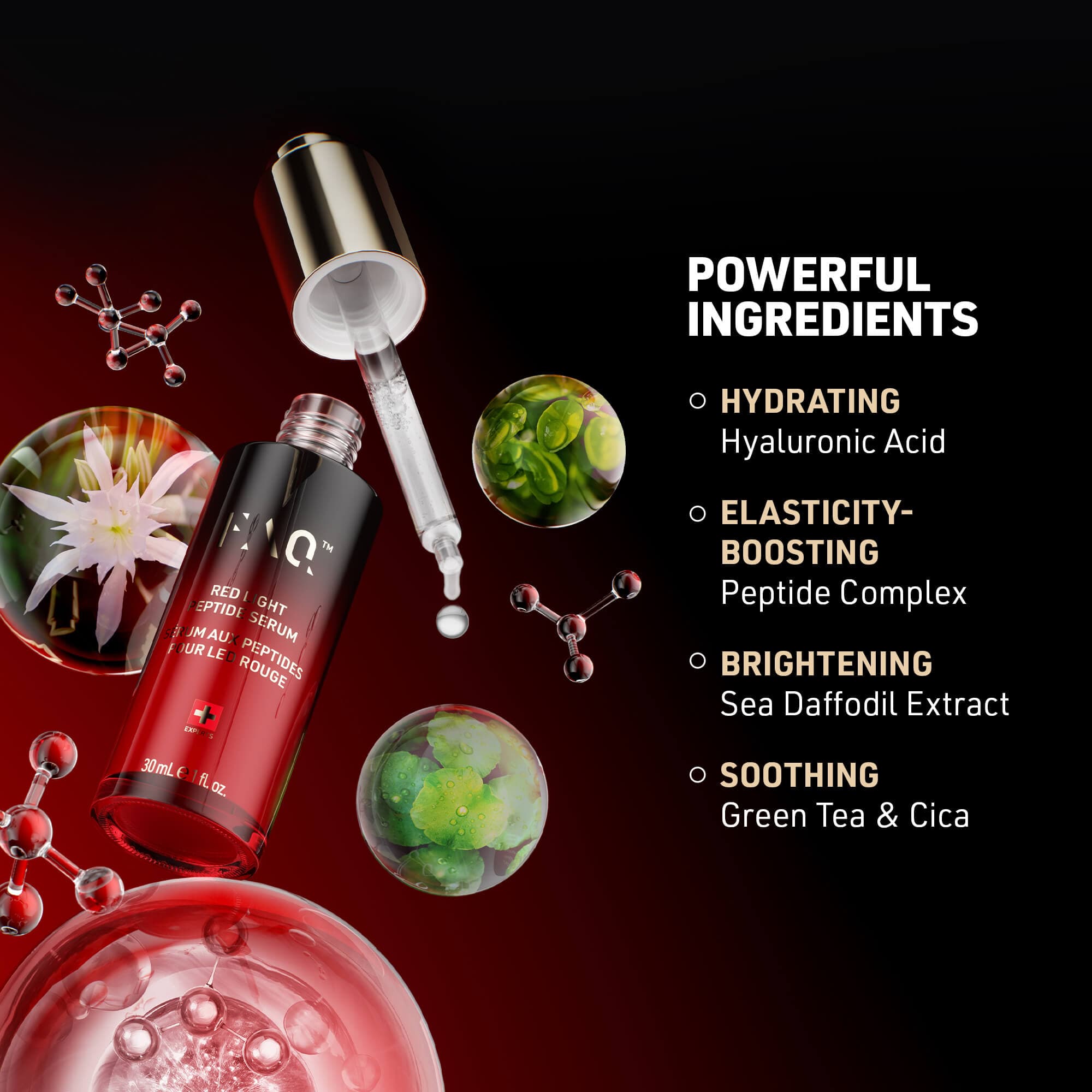 FOREO FAQ Red Light Peptide Serum