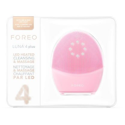 FOREO LUNA 4 Plus Facial Cleansing & LED Microcurrent Device For Normal Skin