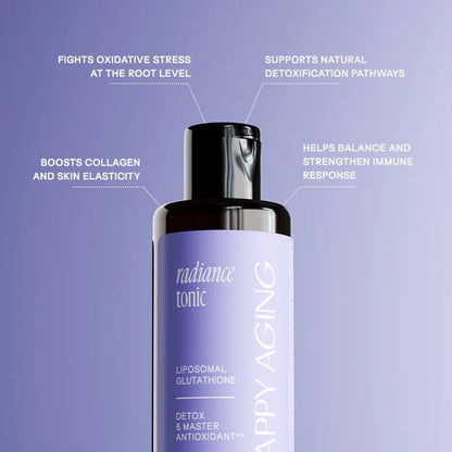 Happy Aging Radiance Tonic Liposomal Glutathione