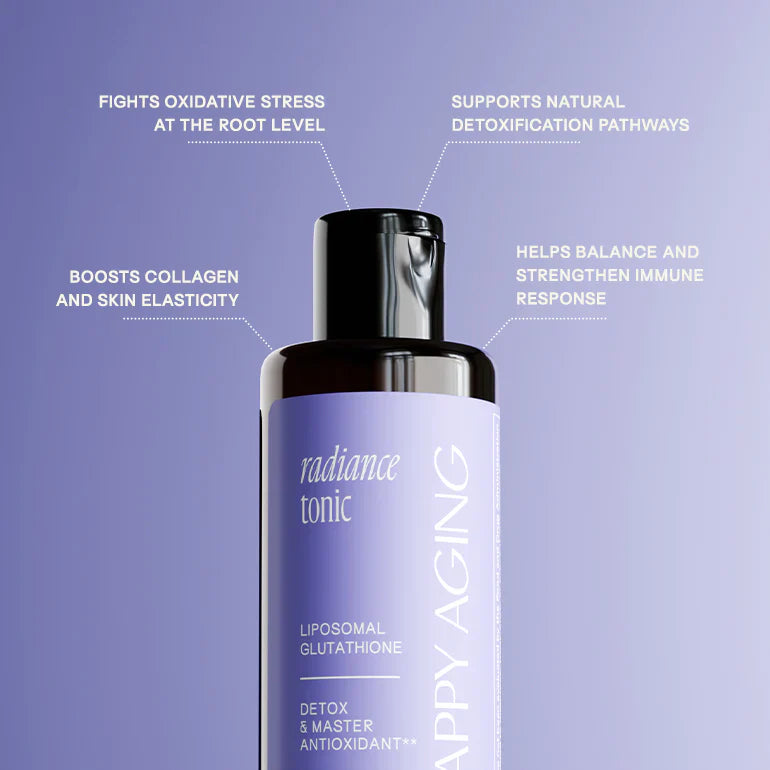 Happy Aging Radiance Tonic Liposomal Glutathione