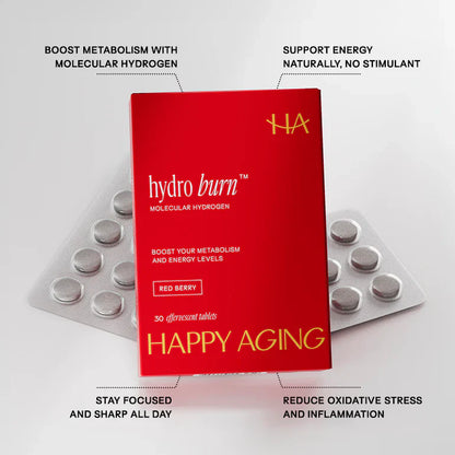 Happy Aging HydroBurn Molecular Hydrogen
