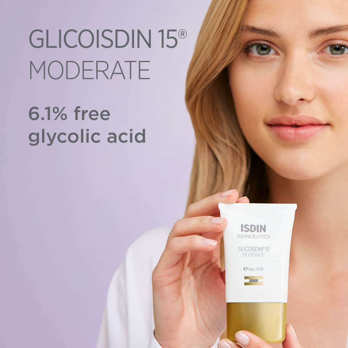 ISDIN ISDINCEUTICS Glicoisdin 15 Moderate Exfoliating Glycolic Acid Face Gel