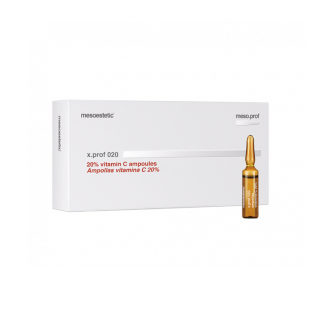 Mesoestetic X.Prof 020 20% Vitamin C Ampoules (20 X 5ML)