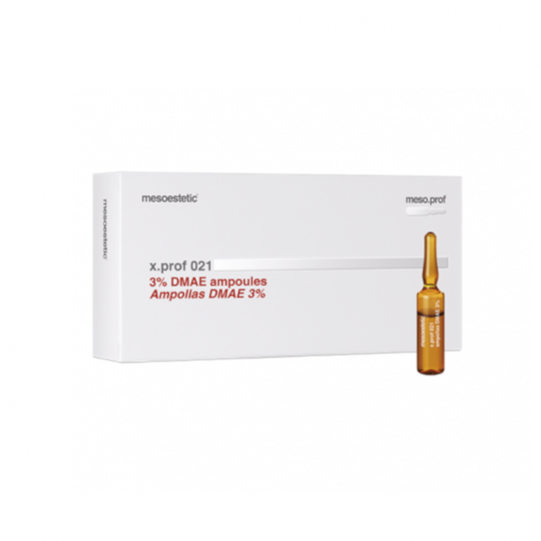 Mesoestetic X.Prof 021 3% Dmae Ampoules (20 X 5ML)