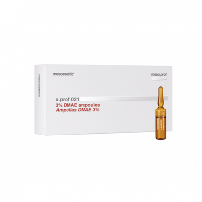 Mesoestetic X.Prof 021 3% Dmae Ampoules (20 X 5ML)