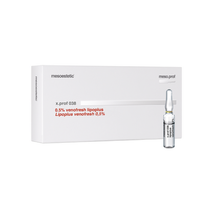Mesoestetic X.Prof 038 0.5% Venofresh Lipoplus (20 X 2ML)