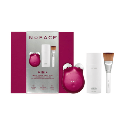 NuFACE MINI+ Microcurrent Facial Device - Limited Edition Velvet Rose