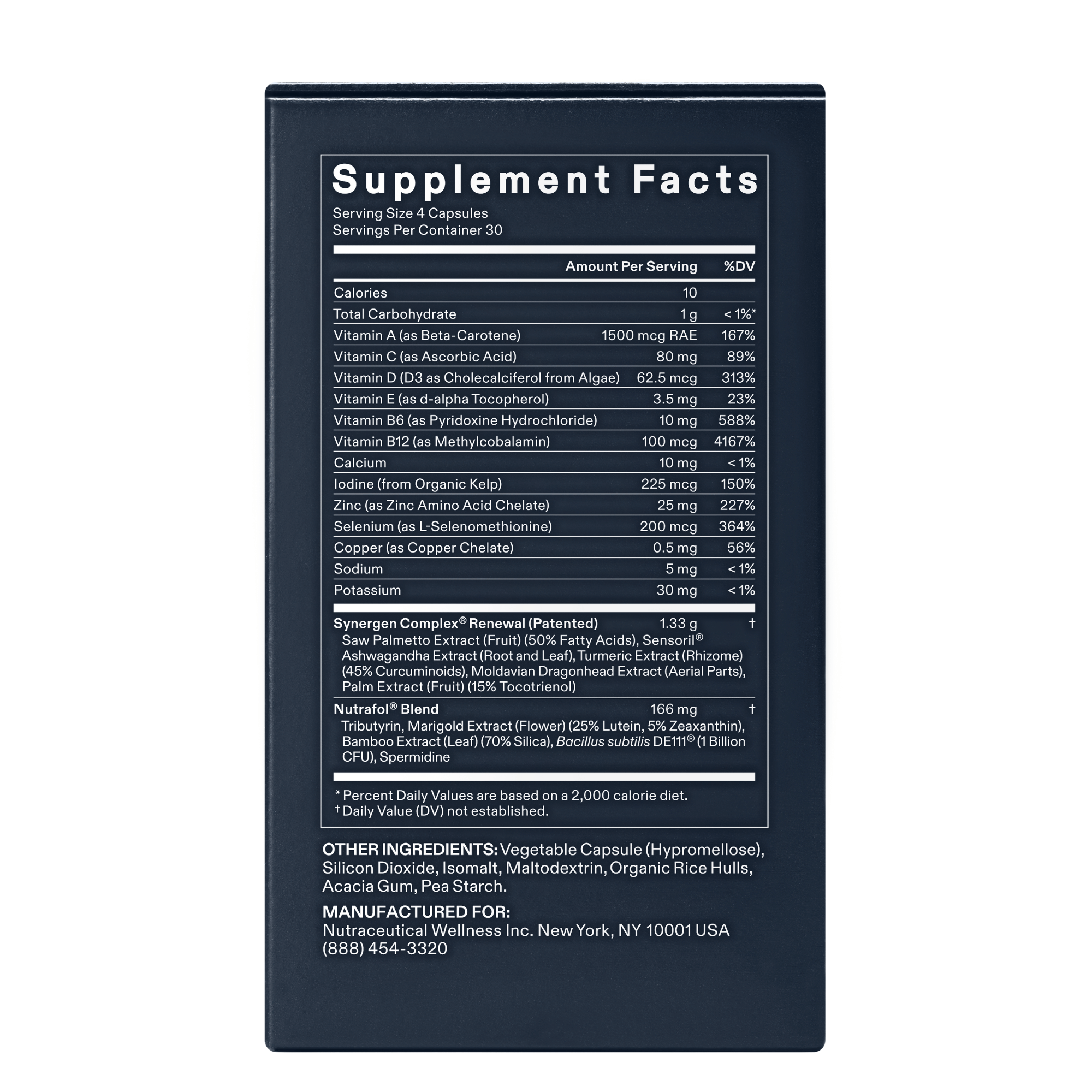 Nutrafol Men 50+ Hair Growth Nutraceutical