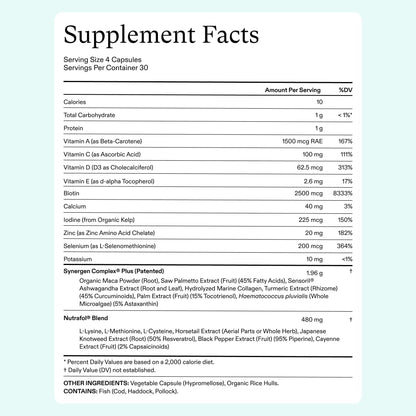 Nutrafol Women's Balance Hair Growth Nutraceutical