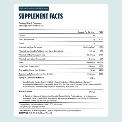 Nutrafol Men's Fullest Hair Kit