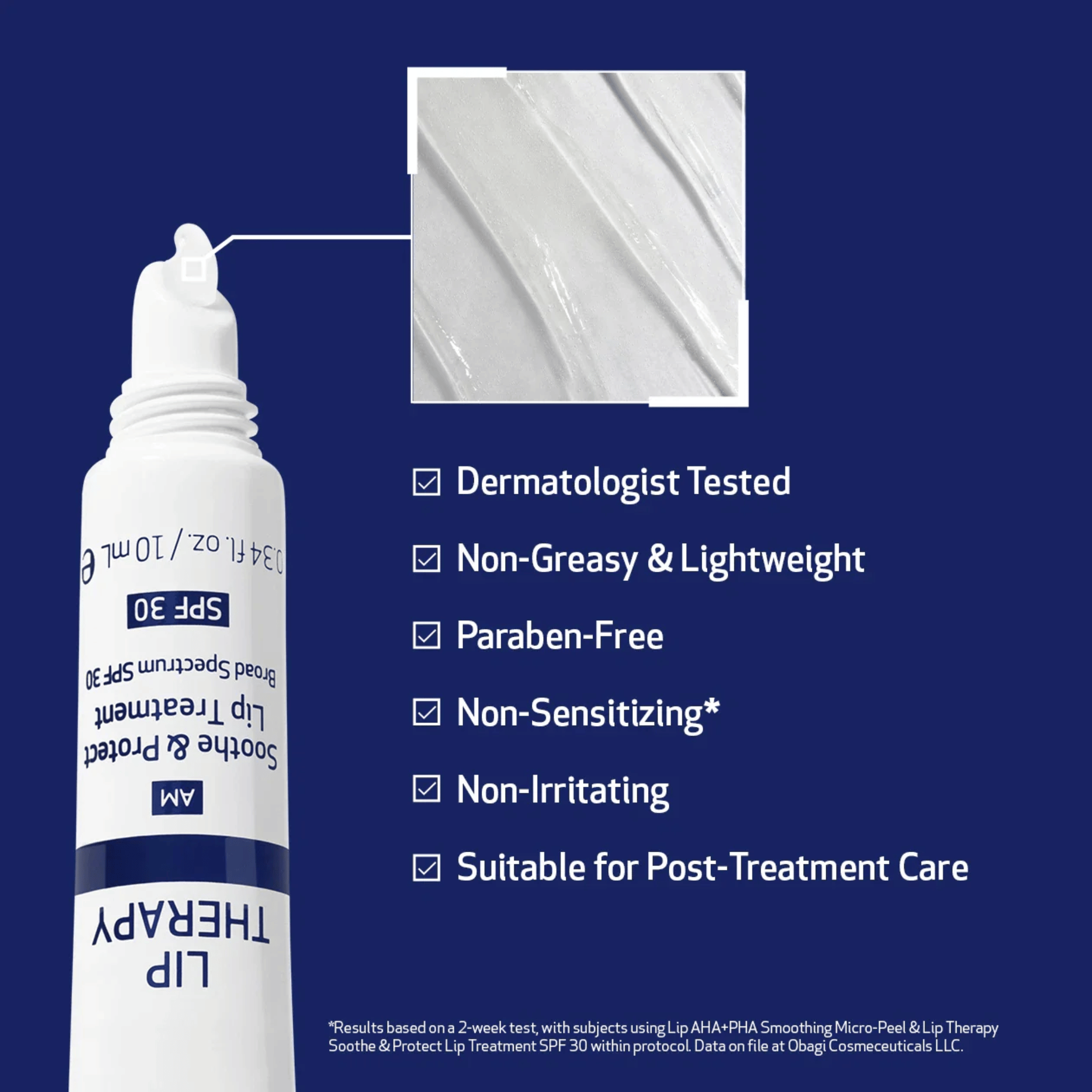 Obagi Medical Lip Therapy Soothe & Protect Lip Treatment Broad Spectrum SPF 30