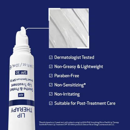 Obagi Medical Lip Therapy Soothe & Protect Lip Treatment Broad Spectrum SPF 30