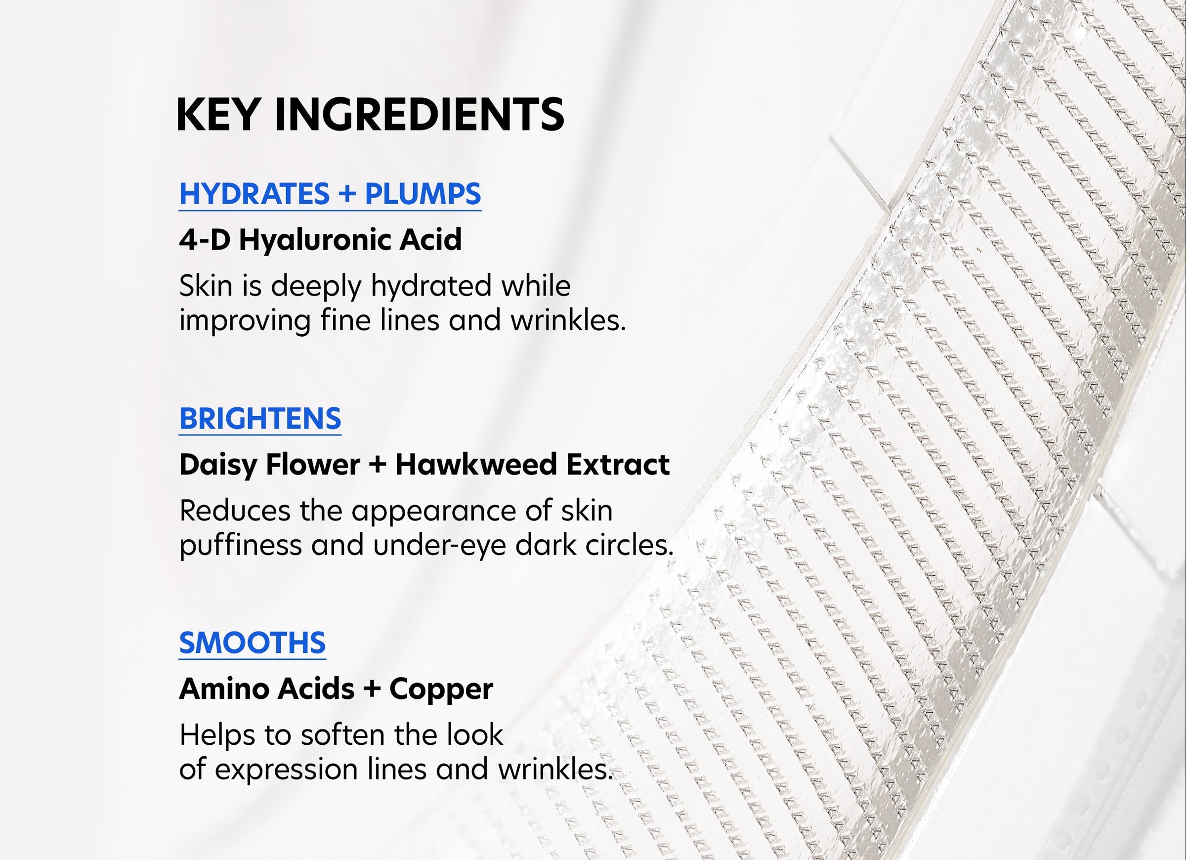 PCA Skin® Hyaluronic Acid Microneedle Eye Patches