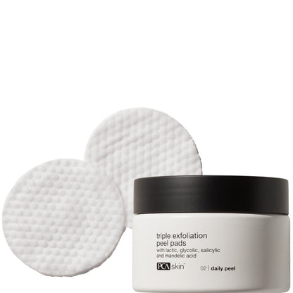 PCA Skin® Triple Exfoliation Peel Pads (30 pads) - 2.3 oz. / 68.1 ml
