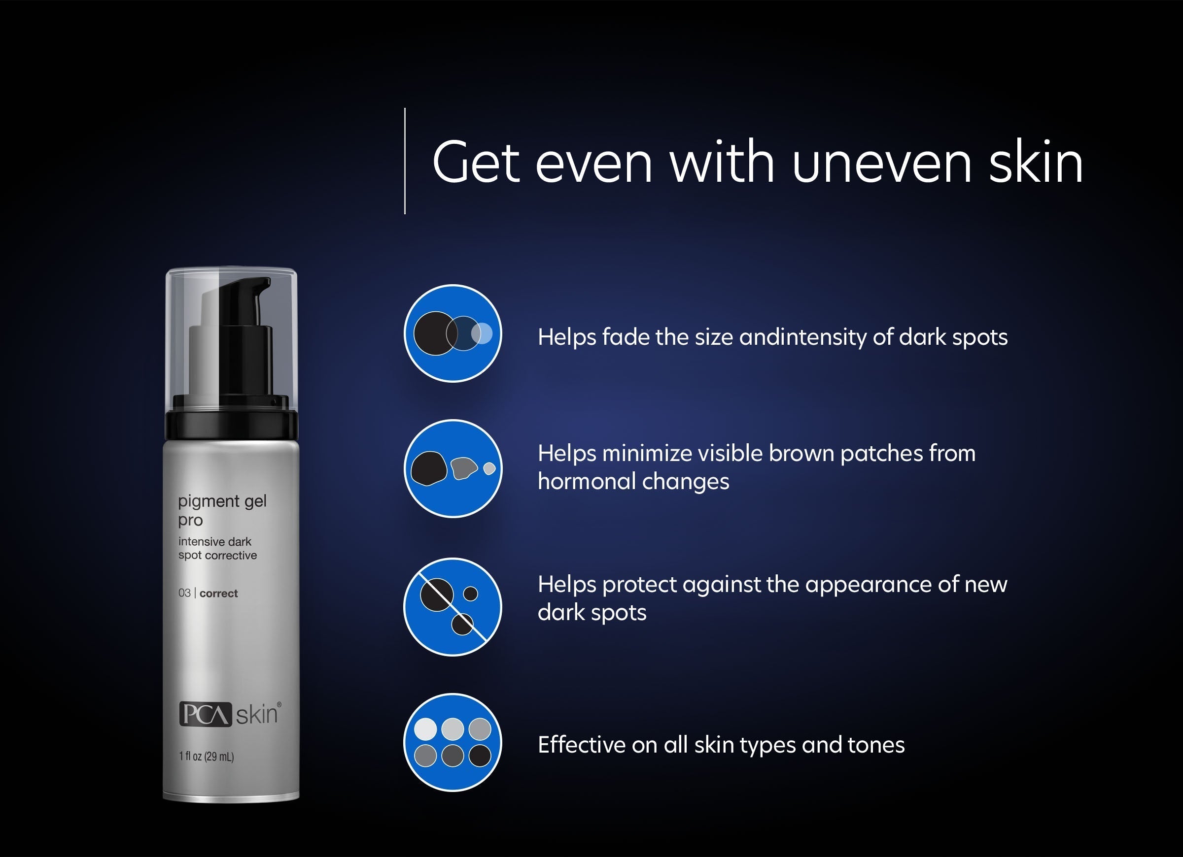 PCA Skin® Pigment Gel Pro - 1 fl oz. / 29 ml