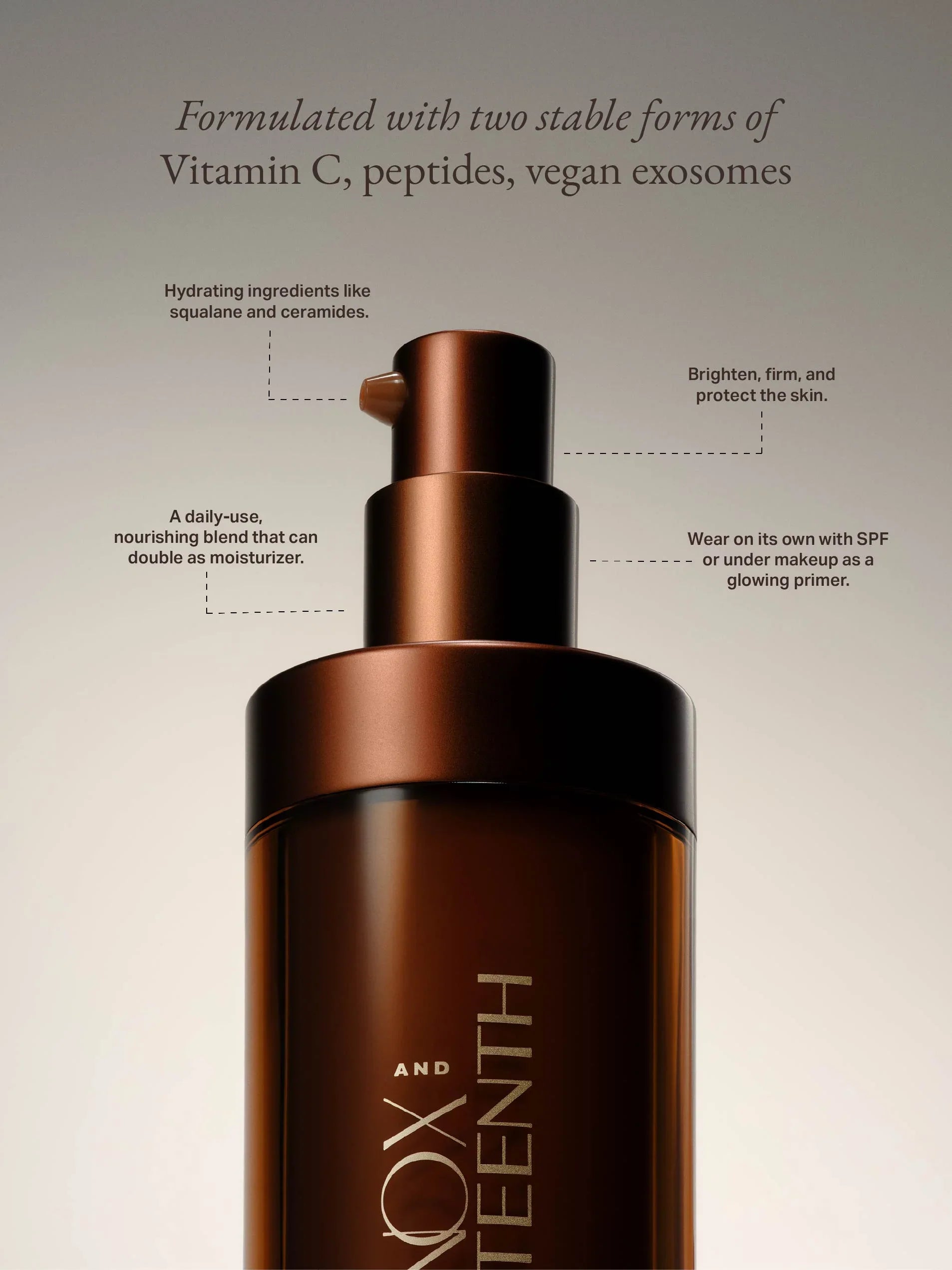 Lenox and Sixteenth The Preservationist Vitamin C Cream Serum