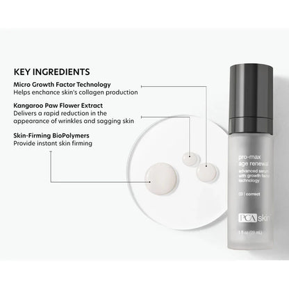 PCA Skin® Pro-Max Age Renewal Deluxe Travel Size - 0.24 oz. / 7 ml