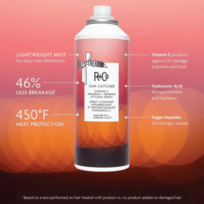 R+Co Sun Catcher Power C Styling Spray