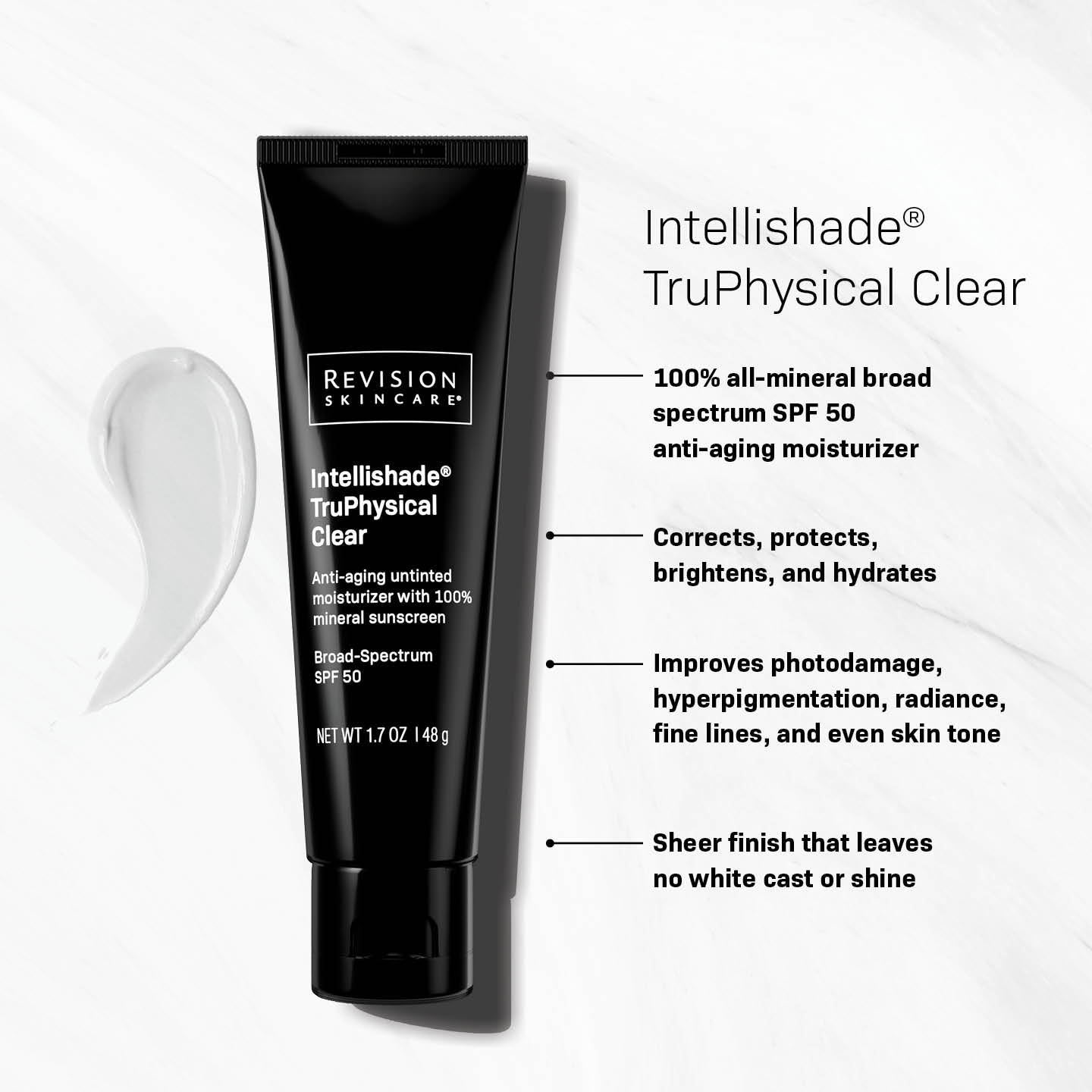 Revision Skincare Intellishade® TruPhysical Clear SPF 50
