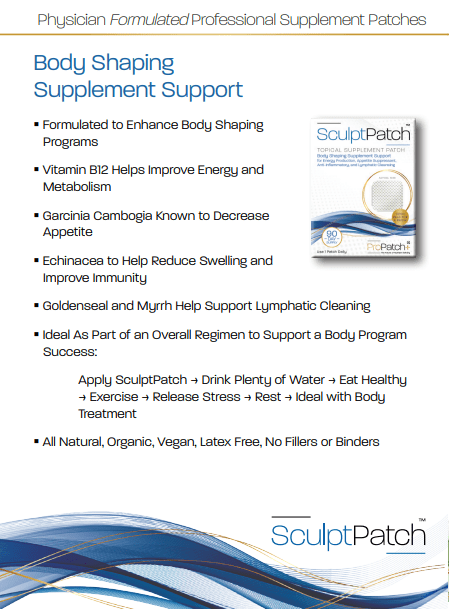 ProPatch+ SculptPatch Topical Body Shaping Supplement Patch