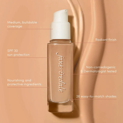 Jane Iredale Skintuition SPF 30 Radiance-Boosting Liquid Foundation