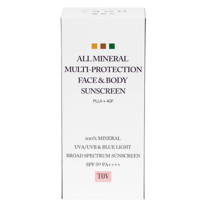 HOP+ All Mineral Multi-Protection Face & Body Sunscreen SPF 50